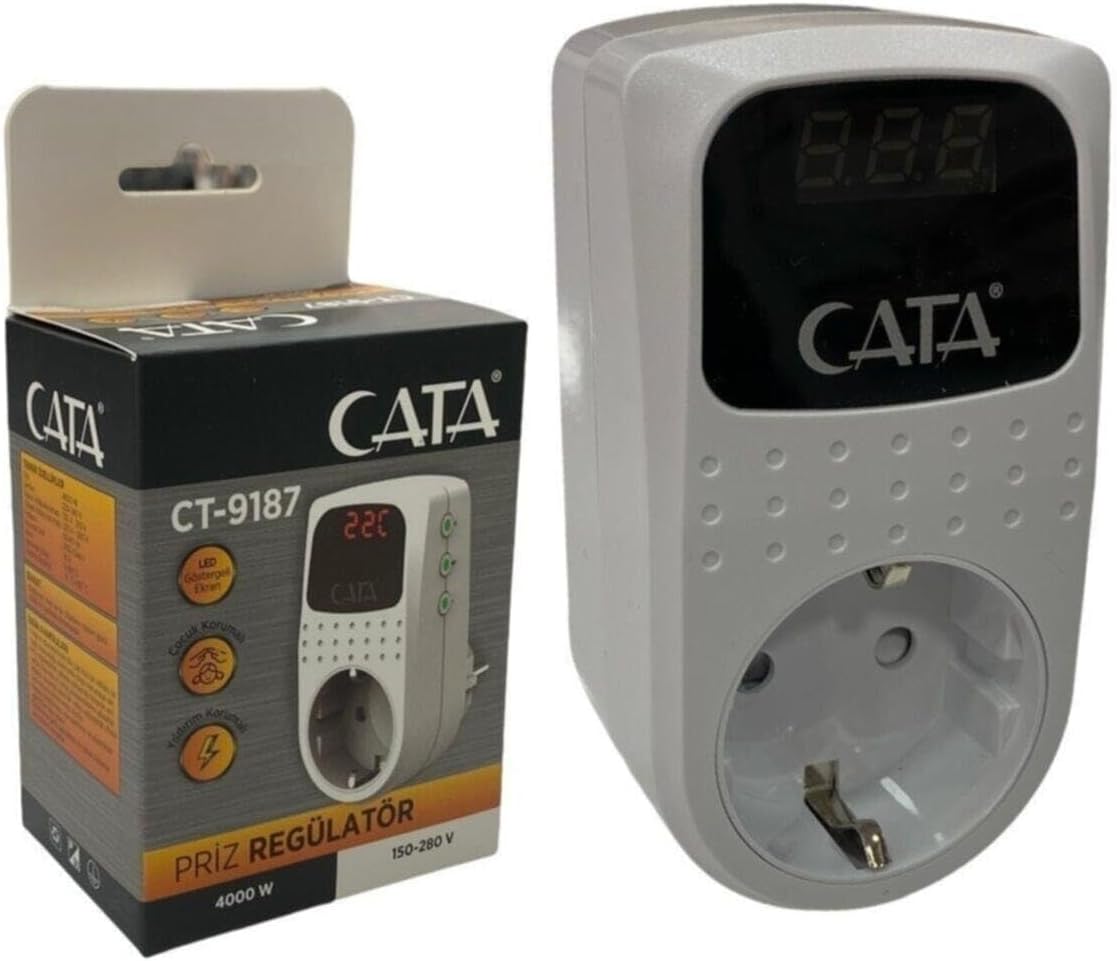 Cata CT-9187 PRİZ REGÜLATÖR(150-280V-4000W)