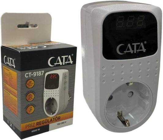 Cata CT-9187 PRİZ REGÜLATÖR(150-280V-4000W)