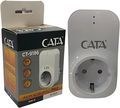 Cata CT-9186 AKIM KORUMALI PRİZ(918 JOULE-4000W)